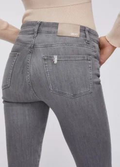 Jeans bootcut a vita alta