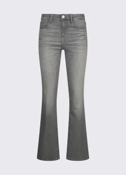Jeans bootcut a vita alta