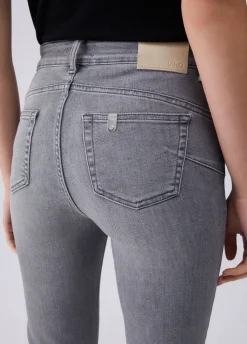 Jeans bootcut a vita alta