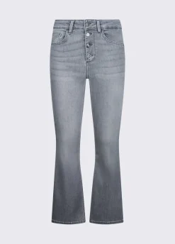 Jeans bootcut a vita alta