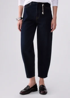 Jeans boyfriend a vita alta