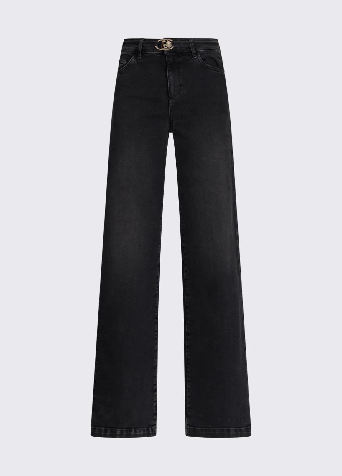 Jeans flare a vita alta