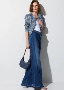 Jeans flare con cintura