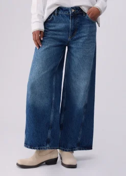 Jeans flare con cintura