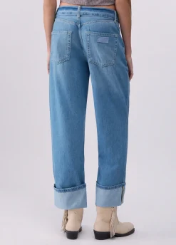 Jeans flare con cintura