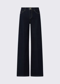Jeans flare con cintura