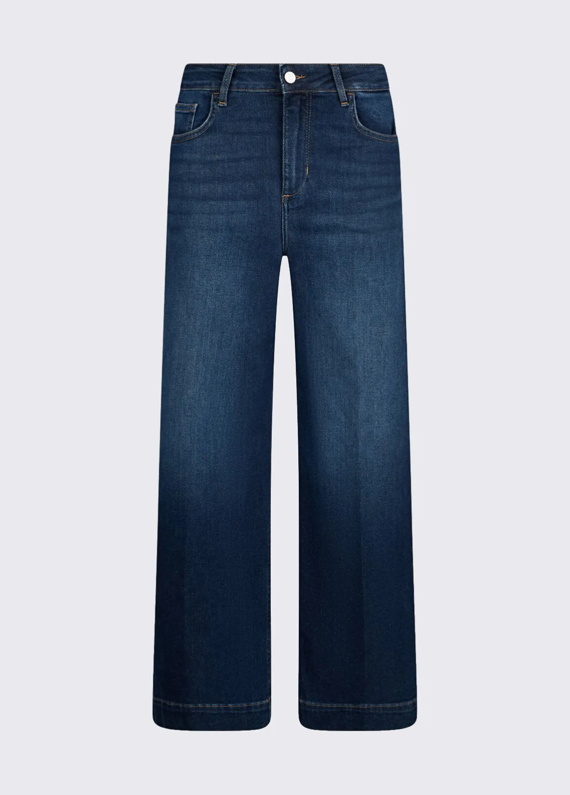 Jeans flare con strass