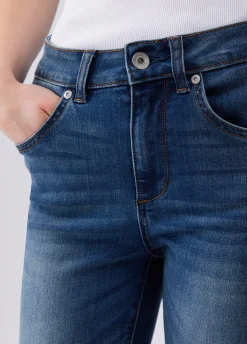 Jeans flare cropped
