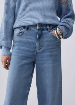 Jeans flare cropped