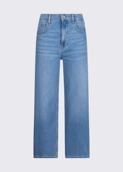 Jeans flare cropped