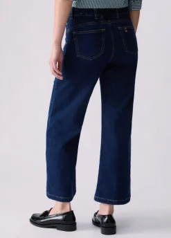Jeans flare cropped