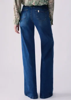 Jeans flare stonewash