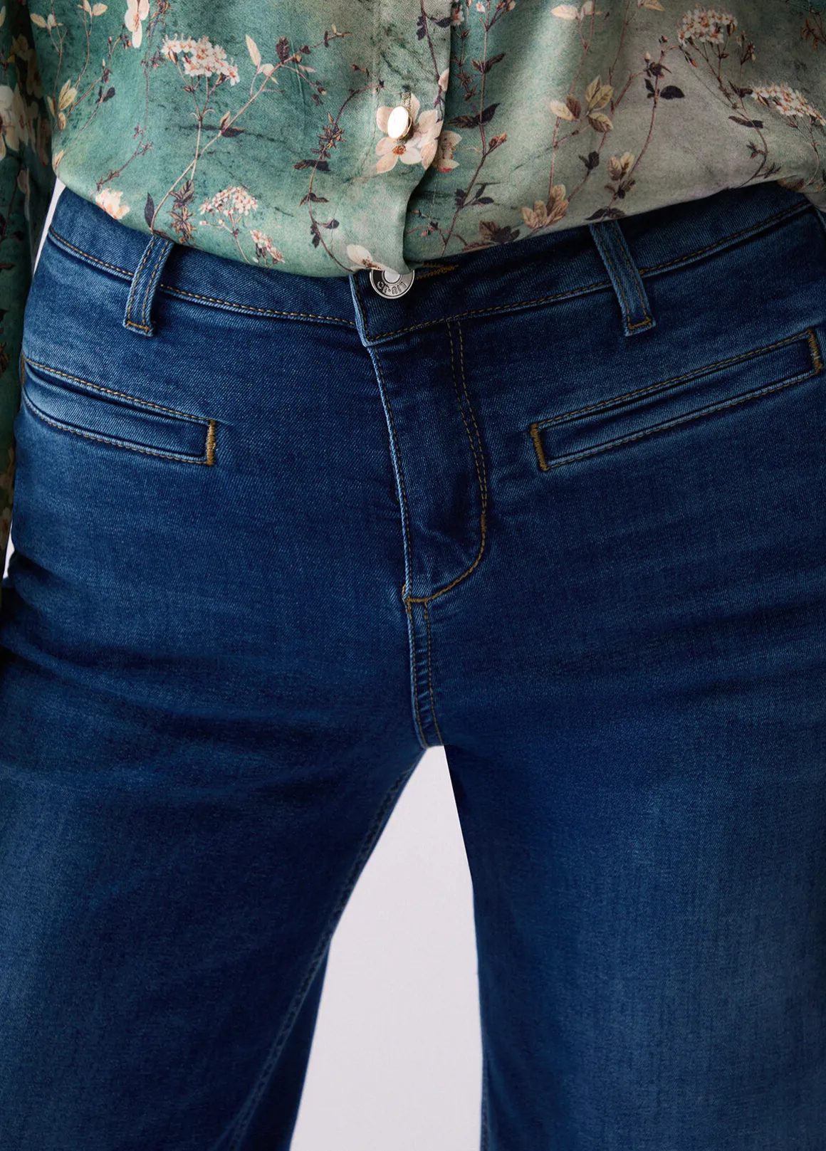 Jeans flare stonewash