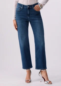 Jeans loose fit a vita bassa
