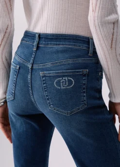 Jeans loose fit a vita bassa