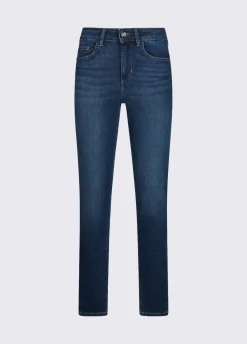 Jeans skinny a vita alta