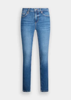 Jeans skinny a vita alta