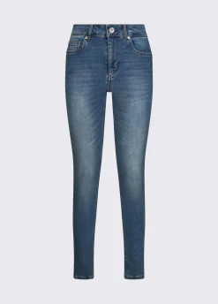 Jeans skinny a vita alta