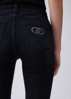 Jeans skinny a vita alta