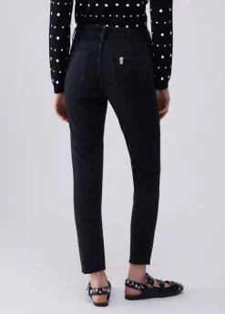 Jeans skinny a vita alta