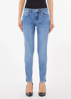 Jeans skinny con borchie