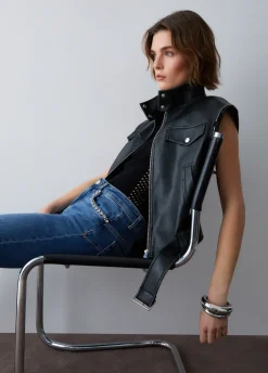 Jeans skinny con ricami gioiello