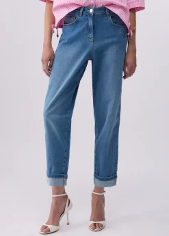 Jeans slim fit con logo