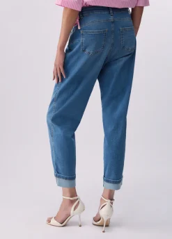 Jeans slim fit con logo