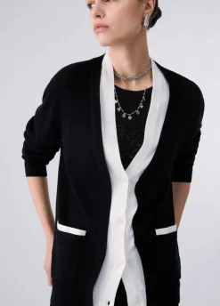 Maglia aperta in maglia