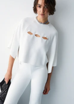 Maglia con cut-out