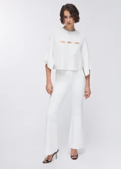 Maglia con cut-out