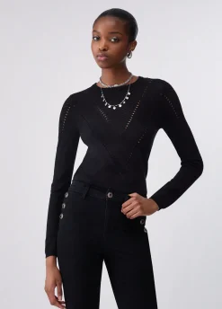 Maglia con cut-out