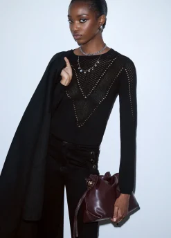 Maglia con cut-out