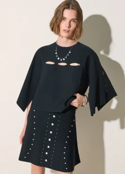 Maglia con cut-out