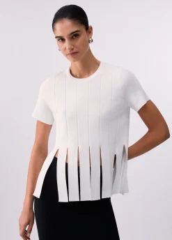 Maglia con frange