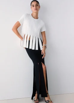 Maglia con frange