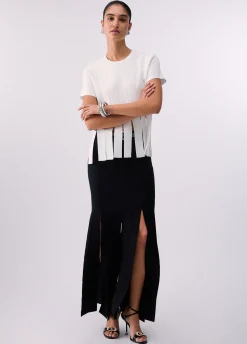 Maglia con frange
