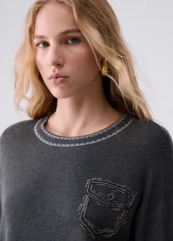 Maglia con impunture