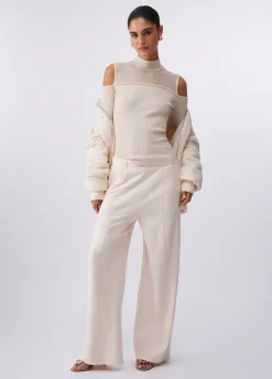 Maglia con inserti in mesh