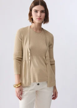 Maglia con lamé