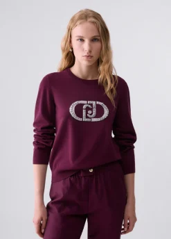Maglia con logo monogram
