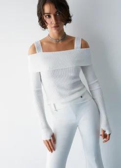 Maglia con maniche thumbhole