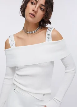 Maglia con maniche thumbhole