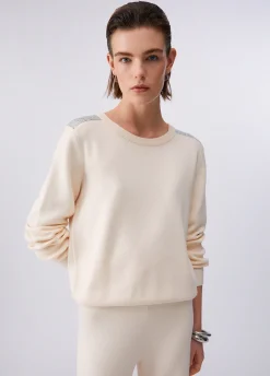 Maglia con perline