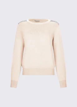 Maglia con perline