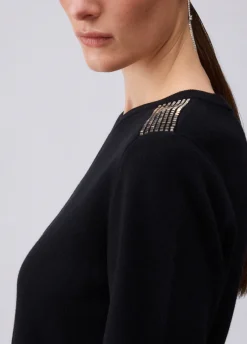 Maglia con perline