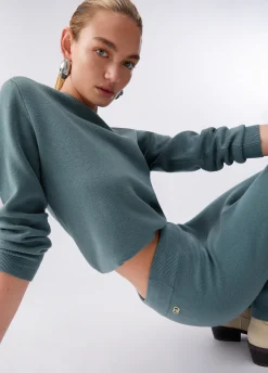 Maglia con perline