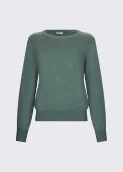 Maglia con perline