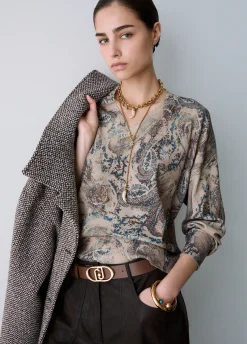 Maglia con scollo a V