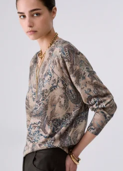 Maglia con scollo a V
